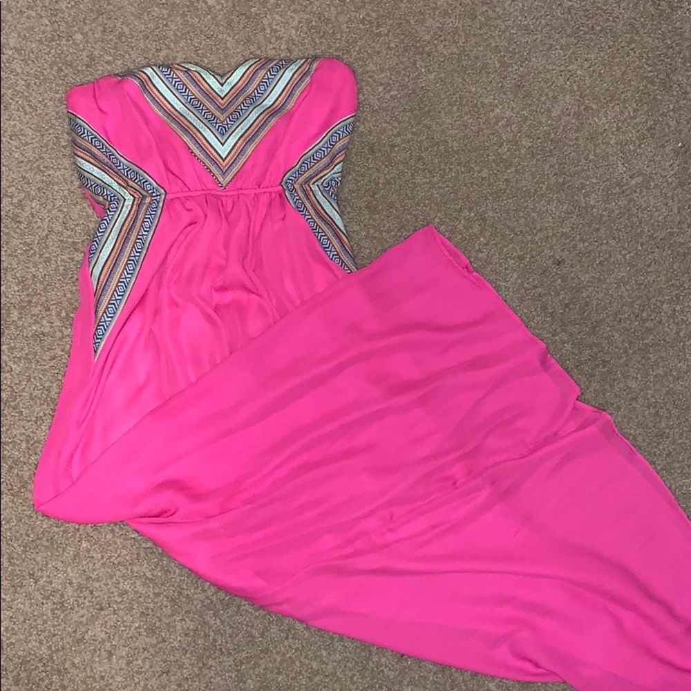 Strapless Maxi Dress